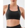 image:imageKSwiss Sports Bras for Women  Light Impact CrossBack Thin Straps Yoga Athletic TopsBlack