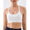 image:imageKSwiss Sports Bras for Women  Thin Strappy Racerback Light Impact Yoga TopsWhite