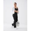 image:imageKSwiss Sports Bras for Women  Thin Straps U Back Light Impact Strappy Wireless Padded Yoga Workout Gym TopsBlack