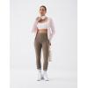 image:imageKSwiss Sports Bras for Women  Thin Straps U Back Light Impact Strappy Wireless Padded Yoga Workout Gym TopsWhite