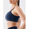 image:imageKSwiss Sports Bras for Women Adjustable  Thin Straps Light Impact Strappy Wireless Padded Yoga Workout Gym TopsBlue