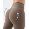 image:imageKSwiss Womens 16 Capri Leggings  No Front Seam Soft Stretchy High WaistBrown