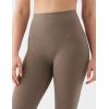 image:imageKSwiss Womens 16 Capri Leggings  No Front Seam Soft Stretchy High WaistBrown