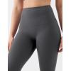 image:imageKSwiss Womens 16 Capri Leggings  No Front Seam Soft Stretchy High WaistGray