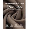 image:imageKSwiss Womens 8 Biker Shorts  No Front Seam Compression Stretchy High Waist Workout Gym Running ShortsBrown