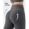 image:imageKSwiss Womens 8 Biker Shorts  No Front Seam Compression Stretchy High Waist Workout Gym Running ShortsGray