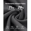 image:imageKSwiss Womens 8 Biker Shorts  No Front Seam Compression Stretchy High Waist Workout Gym Running ShortsGray