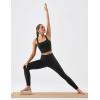 image:imageKSwiss Womens Leggings No Front Seam  Soft Stretchy High Waist Yoga Workout Pants Gym CasualBlack