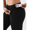 image:imageKSwiss Womens Leggings No Front Seam  Soft Stretchy High Waist Yoga Workout Pants Gym CasualBlack