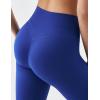 image:imageKSwiss Womens Leggings No Front Seam  Soft Stretchy High Waist Yoga Workout Pants Gym CasualBlue