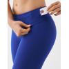 image:imageKSwiss Womens Leggings No Front Seam  Soft Stretchy High Waist Yoga Workout Pants Gym CasualBlue