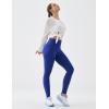image:imageKSwiss Womens Leggings No Front Seam  Soft Stretchy High Waist Yoga Workout Pants Gym CasualBlue