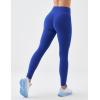 image:imageKSwiss Womens Leggings No Front Seam  Soft Stretchy High Waist Yoga Workout Pants Gym CasualBlue