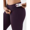 image:imageKSwiss Womens Leggings No Front Seam  Soft Stretchy High Waist Yoga Workout Pants Gym CasualPurple