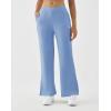image:imageKSwiss Womens Sweatpants Wide Leg  High Waisted Pants with Pockets Modal Casual Lounge Travel Long PantsBlue