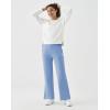 image:imageKSwiss Womens Sweatpants Wide Leg  High Waisted Pants with Pockets Modal Casual Lounge Travel Long PantsBlue