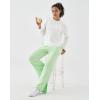 image:imageKSwiss Womens Sweatpants Wide Leg  High Waisted Pants with Pockets Modal Casual Lounge Travel Long PantsGreen