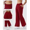 image:imageKSwiss Womens Sweatpants Wide Leg  High Waisted Pants with Pockets Modal Casual Lounge Travel Long PantsRed