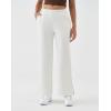 image:imageKSwiss Womens Sweatpants Wide Leg  High Waisted Pants with Pockets Modal Casual Lounge Travel Long PantsWhite
