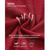 image:imageKSwiss Womens Wrap Tie Top  Long Sleeve Self Tie Tops  Relax Fit Crew Neck Workout Tops for Pilates Yoga GymRed