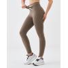 image:imageKSwiss Workout Leggings for Women  No Front Seam High Waist Stretchy Soft Yoga Pants Gym Casual01brown