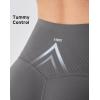 image:imageKSwiss Workout Leggings for Women  No Front Seam High Waist Stretchy Soft Yoga Pants Gym Casual01gray