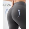 image:imageKSwiss Workout Leggings for Women  No Front Seam High Waist Stretchy Soft Yoga Pants Gym Casual01gray