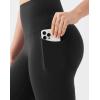 image:imageKSwiss Workout Leggings for Women  No Front Seam High Waist Stretchy Soft Yoga Pants Gym Casual02black