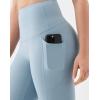 image:imageKSwiss Workout Leggings for Women  No Front Seam High Waist Stretchy Soft Yoga Pants Gym Casual02blue