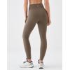 image:imageKSwiss Workout Leggings for Women  No Front Seam High Waist Stretchy Soft Yoga Pants Gym Casual02brown
