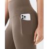 image:imageKSwiss Workout Leggings for Women  No Front Seam High Waist Stretchy Soft Yoga Pants Gym Casual02brown