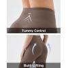 image:imageKSwiss Workout Leggings for Women  No Front Seam High Waist Stretchy Soft Yoga Pants Gym Casual02brown