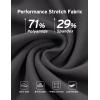 image:imageKSwiss Workout Leggings for Women  No Front Seam High Waist Stretchy Soft Yoga Pants Gym Casual02gray