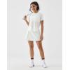 image:imageKSwiss Workout Tops for Women  Short Sleeve Loose Yoga TShirts Breathable Running Athletic Tee ShirtsWhite