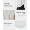 image:imageKSwiss Workout Tops for Women  Short Sleeve Loose Yoga TShirts Breathable Running Athletic Tee ShirtsWhite