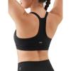 image:imageKSwiss Sports Bras for Women  Thin Strappy Racerback Light Impact Yoga TopsBlack