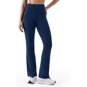 image:imageKSwiss Flare Leggings for Women  Soft Stretchy High Waist Yoga Pants Workout Gym CasualBlue