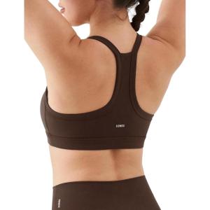 image:imageKSwiss Sports Bras for Women  Thin Strappy Racerback Light Impact Yoga TopsBrown