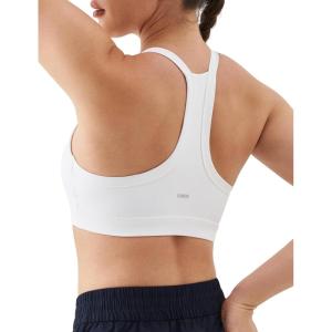 image:imageKSwiss Sports Bras for Women  Thin Strappy Racerback Light Impact Yoga TopsWhite