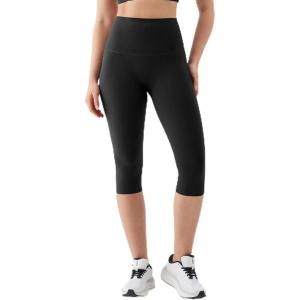 image:imageKSwiss Womens 16 Capri Leggings  No Front Seam Soft Stretchy High WaistBlack