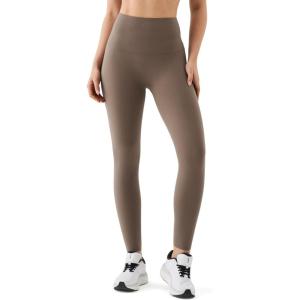image:imageKSwiss Workout Leggings for Women  No Front Seam High Waist Stretchy Soft Yoga Pants Gym Casual01brown