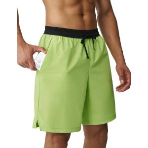 image:imageKSwiss Mens Athletic Workout Shorts with Pockets  Lightweight Breathable Tennis Running Gym Training ShortsGreen