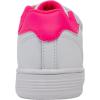 image:imageKSwiss Kids Court Palisades Strap SneakerWhiteHot Pink