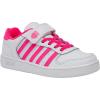 image:imageKSwiss Kids Court Palisades Strap SneakerWhiteHot Pink