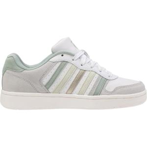 image:imageKSwiss Kids Court Palisades Sneaker Big KidWhiteCanary GreenFrosty GreenChampagne Gold