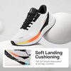 image:imageKSwiss Mens Shadx Leather Running amp Walking ShoesWhiteBlackRed