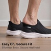 image:imageKSwiss Mens Slip Step EasyOn Cushioned Walking ShoesBlackWhite