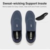 image:imageKSwiss Mens Slip Step EasyOn Cushioned Walking ShoesBlueWht