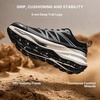 image:imageKSwiss Mens Wild Run Cushioned Trail Running ShoesBlackWhite
