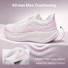 image:imageKSwiss Womens Echo Soft Cushioned Running amp Walking ShoeWhitePink